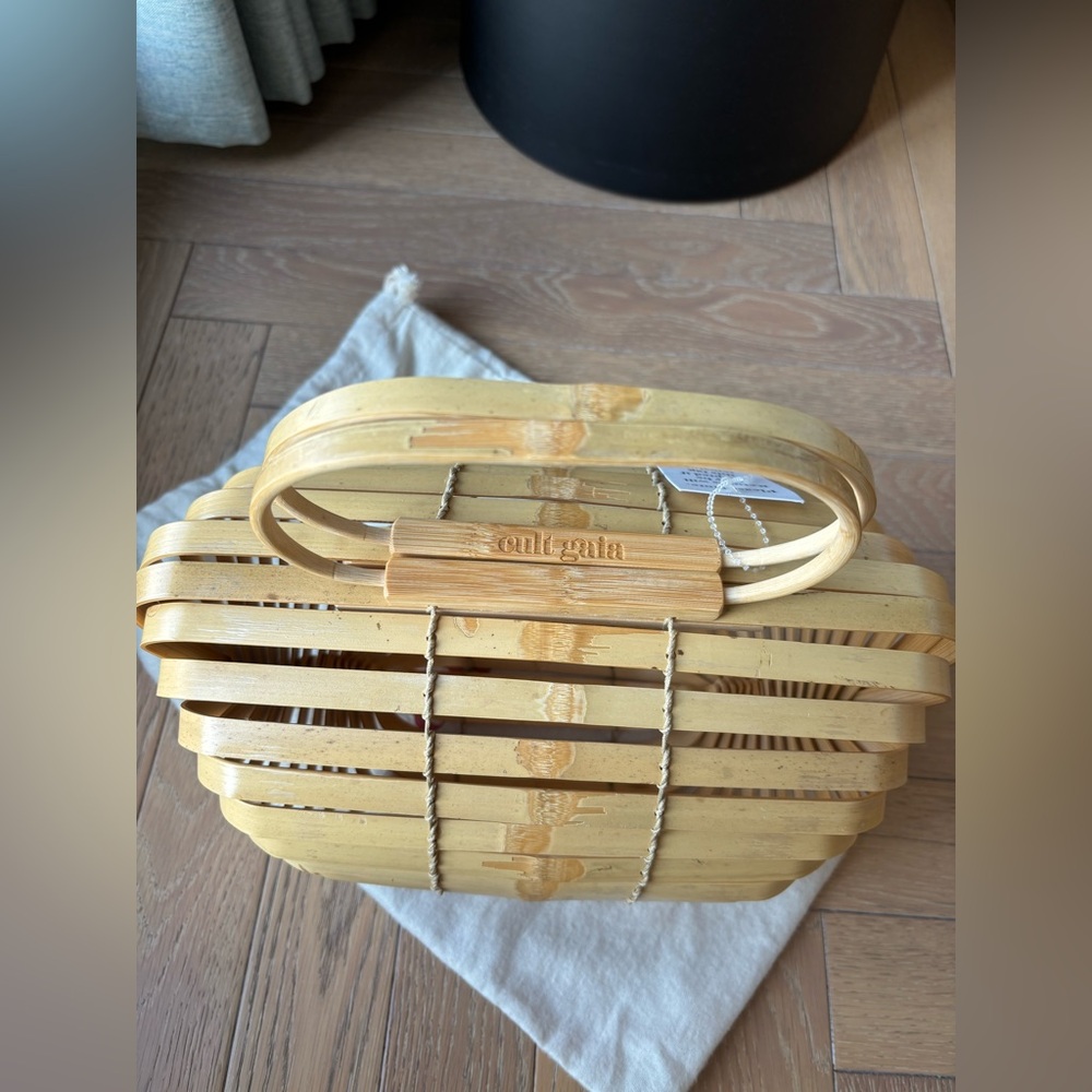 Cult Gaia Lilleth Natural Bamboo Bag - Picture 9 of 16